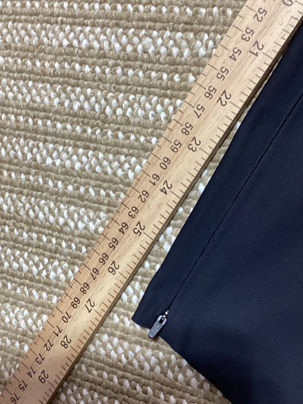NWT Athleta Stellar Novelty Trouser size 10 black with red stripe - Picture 11 of 11